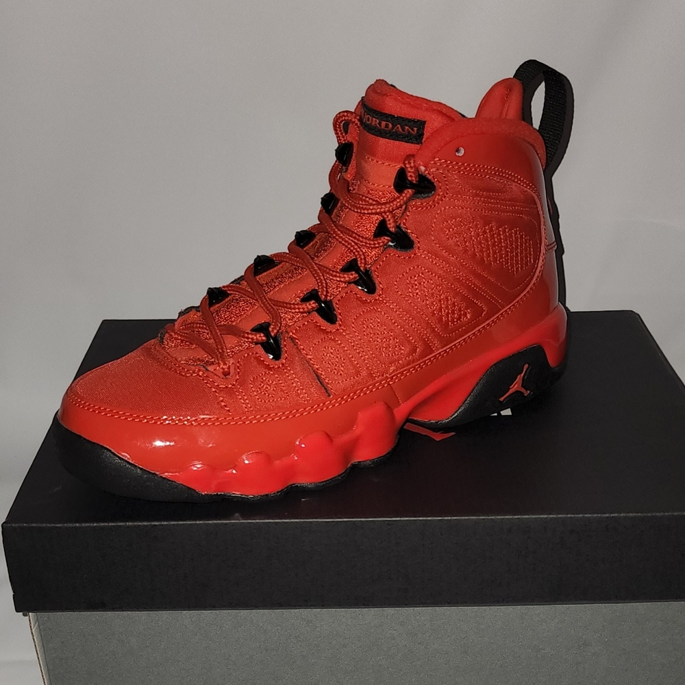 Jordan retro 9 Gs Chile red
